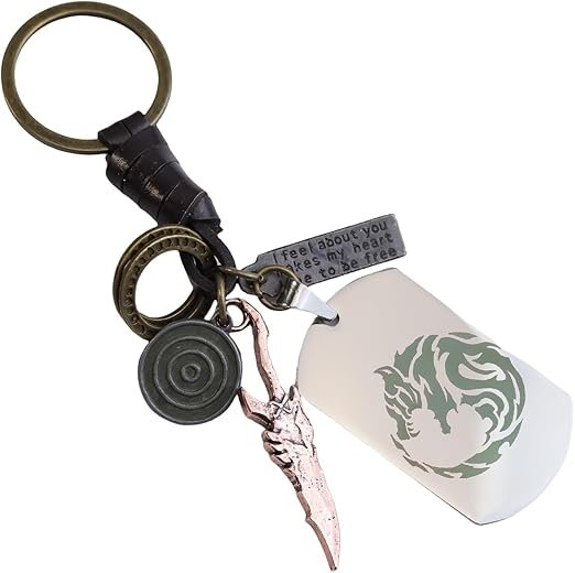 Solo Level Guild Badge Stainless steel Keychain 01