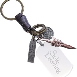 Solo Level Guild Badge Stainless steel Keychain