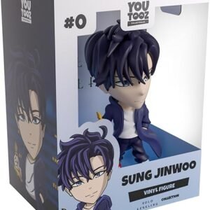 Youtooz Sung Jinwoo 4.7 Inch Vinyl Figure, Solo Leveling Sung Jiwoo Shadow Monarch Collectible for Anime and Webtoon Fans